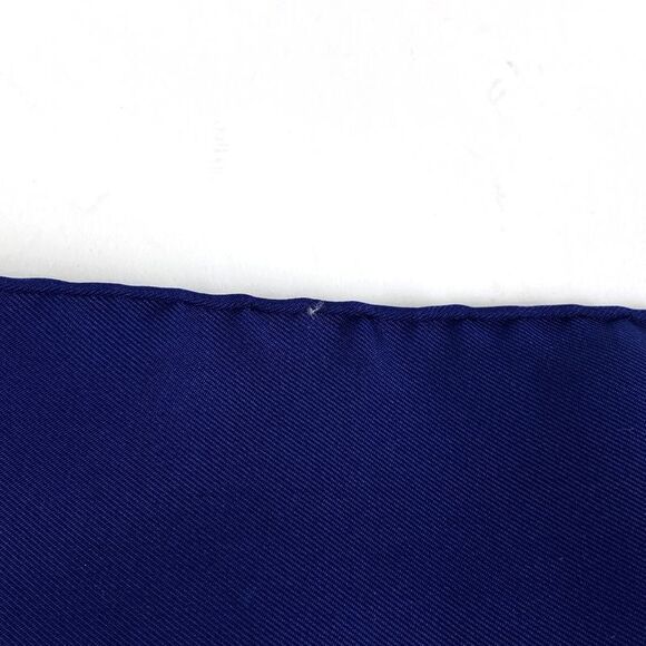 Hermes Carré 90 Brazil Scarf Silk Navy Multicolor Women - Picture 5 of 5